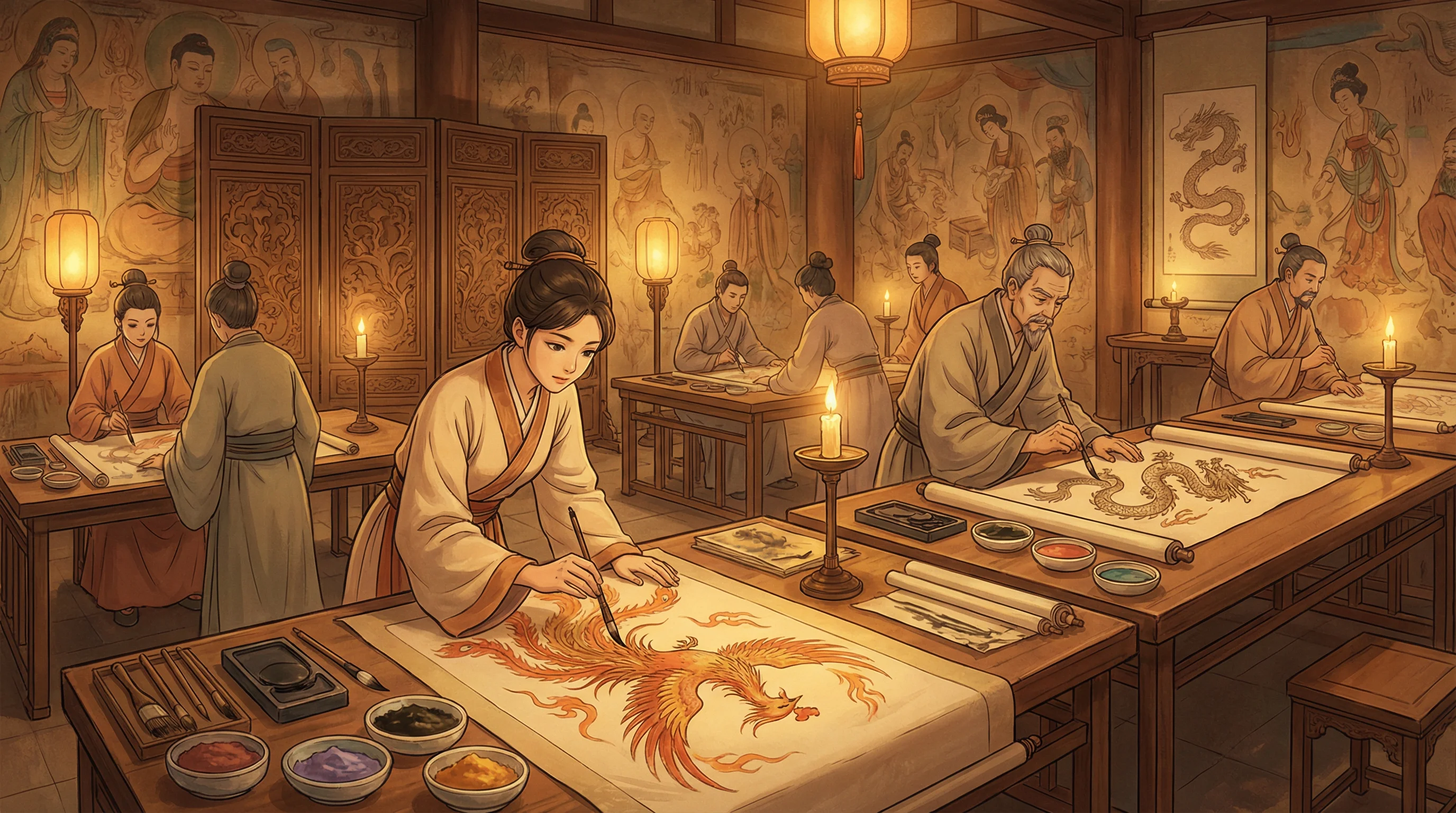 画师入驻 - 雷霆扫毒下载 国风动漫画师